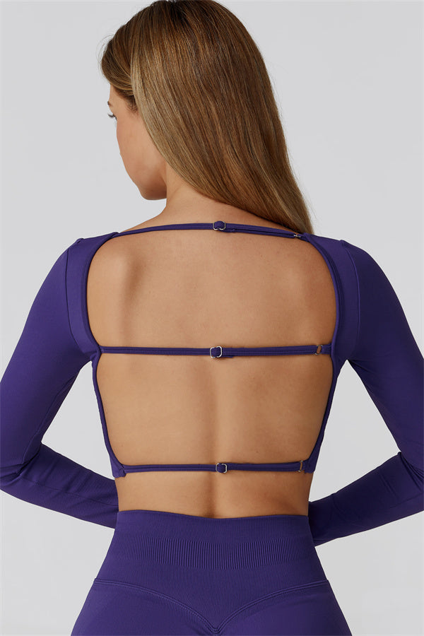 The Reign Long Sleeve Crop Top