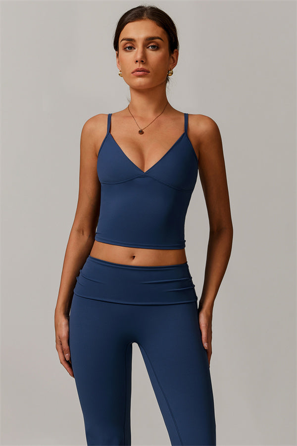 The Vigor Tank Top Flared Leggings 2-Piece Set
