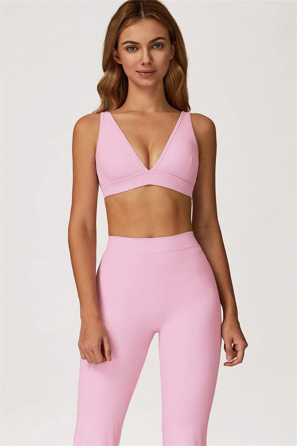 The Axis Sports Bra Flared Leggings 2-Piece Set