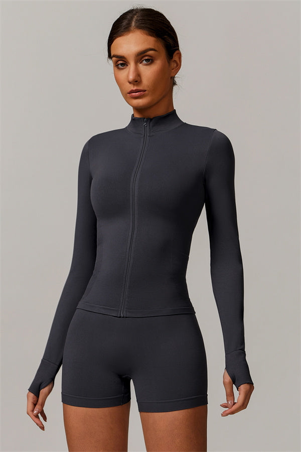 The Nova Luxe Jacket Shorts 2-Piece Set