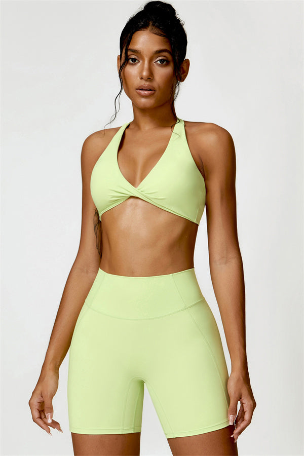 Evie Eden Sports Bra Shorts 2-Piece Set
