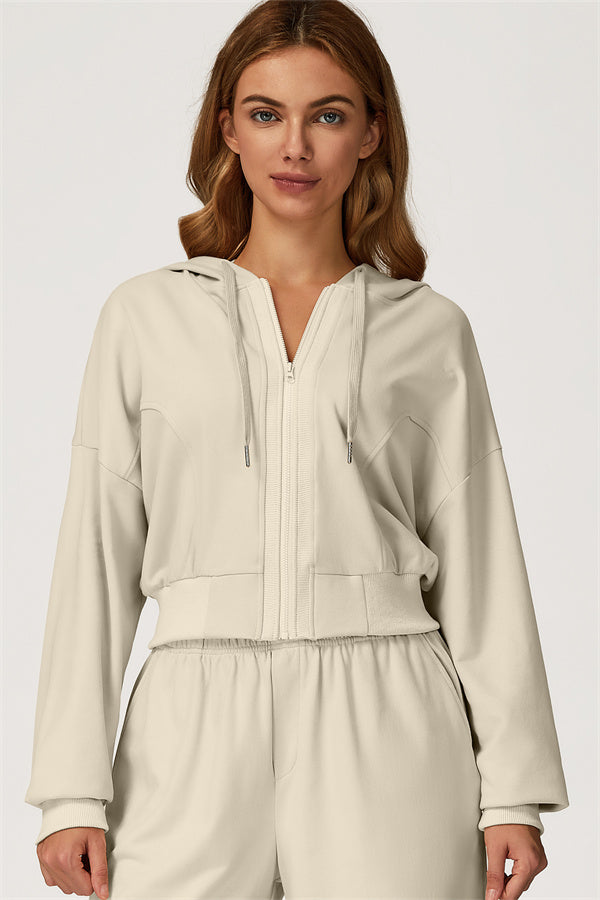 The Glacier Crop Hoodie