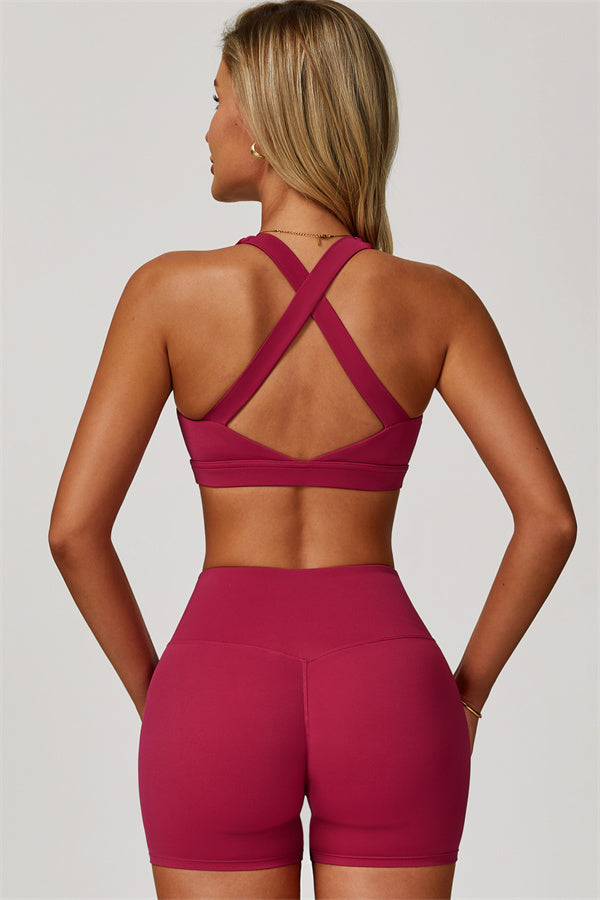 The Eloise Sports Bra Shorts 2-Piece Set