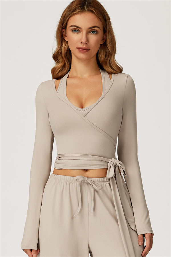 The Sprint Long Sleeve Crop Top