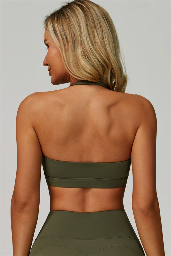 The Bold Halter Sports Bra