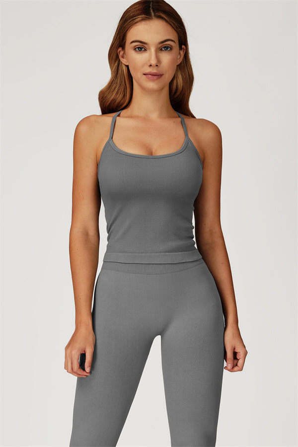 The Sculpt Crop Top Leggings 2-Piece Set