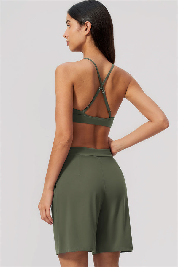 The Flow Motion Sports Bra Shorts 2-Piece Set
