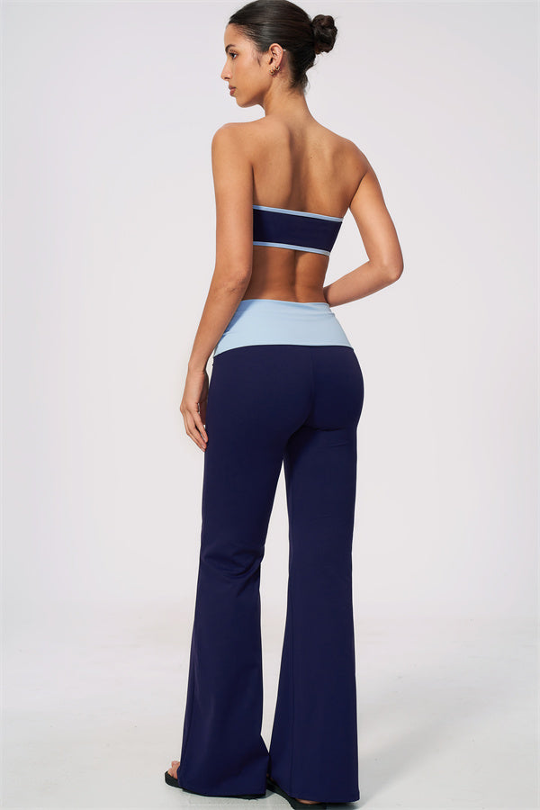 The Heat Sports Bra Flared Leggings 2-Piece Set