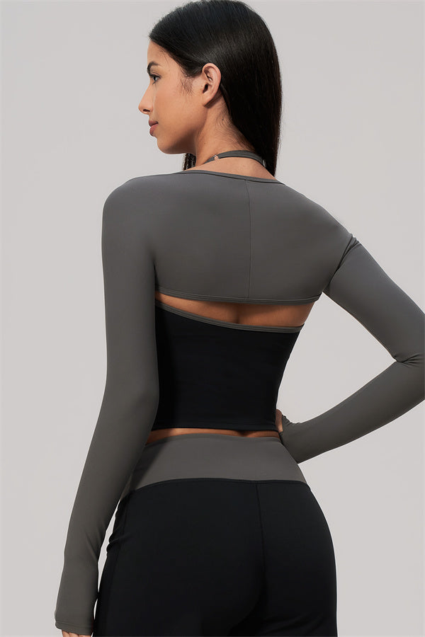 The Intrepid Long Sleeve Crop Top