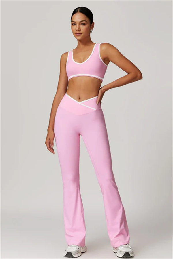 The Stamina Sports Bra Flares 2-Piece Set