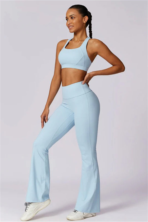 The Isabella Sports Bra Flares 2-Piece Set