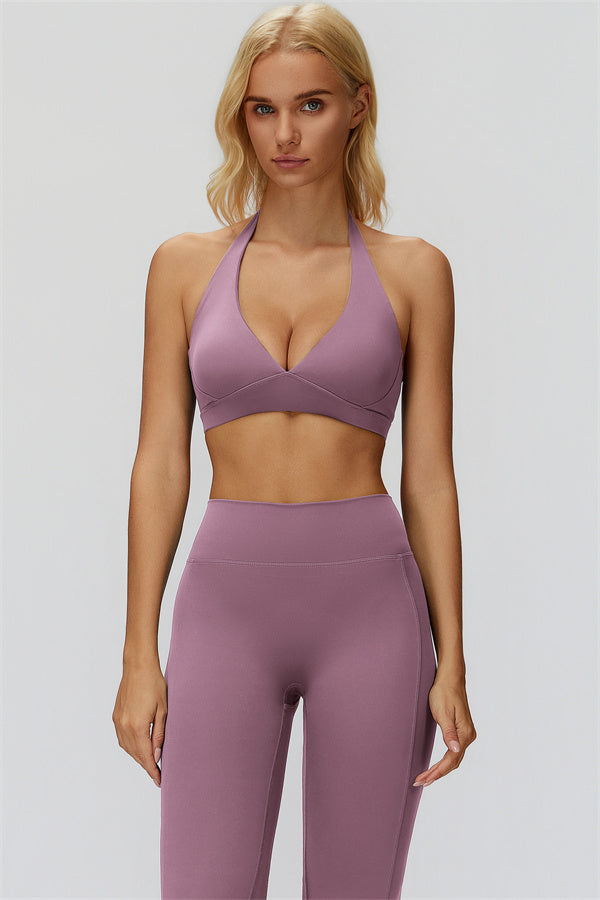 The Fyra Sports Bra Flared Leggings 2-Piece Set