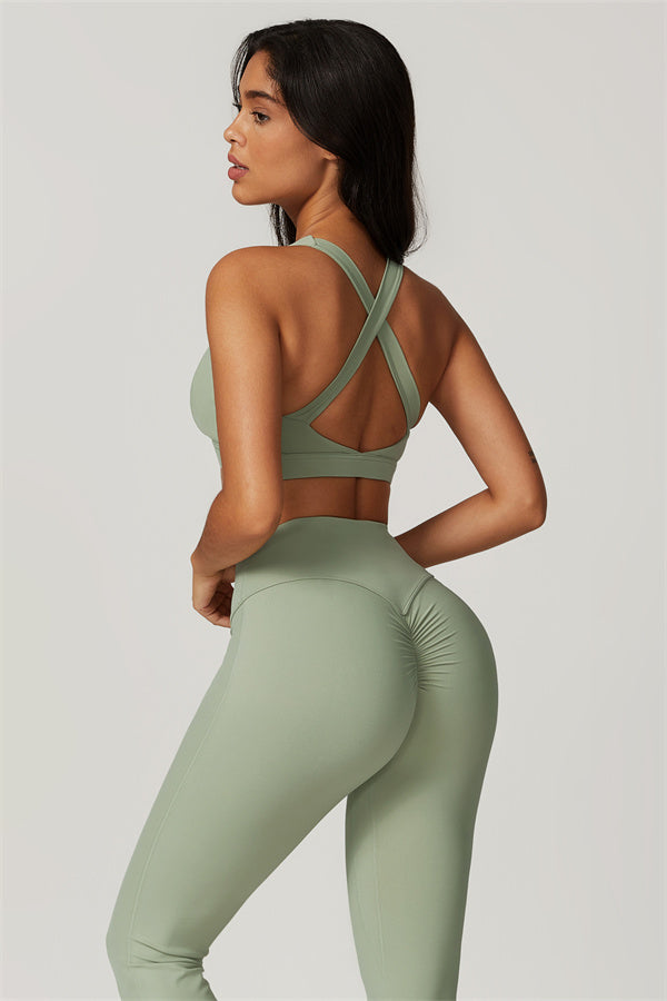 The Isabella Sports Bra Flares 2-Piece Set