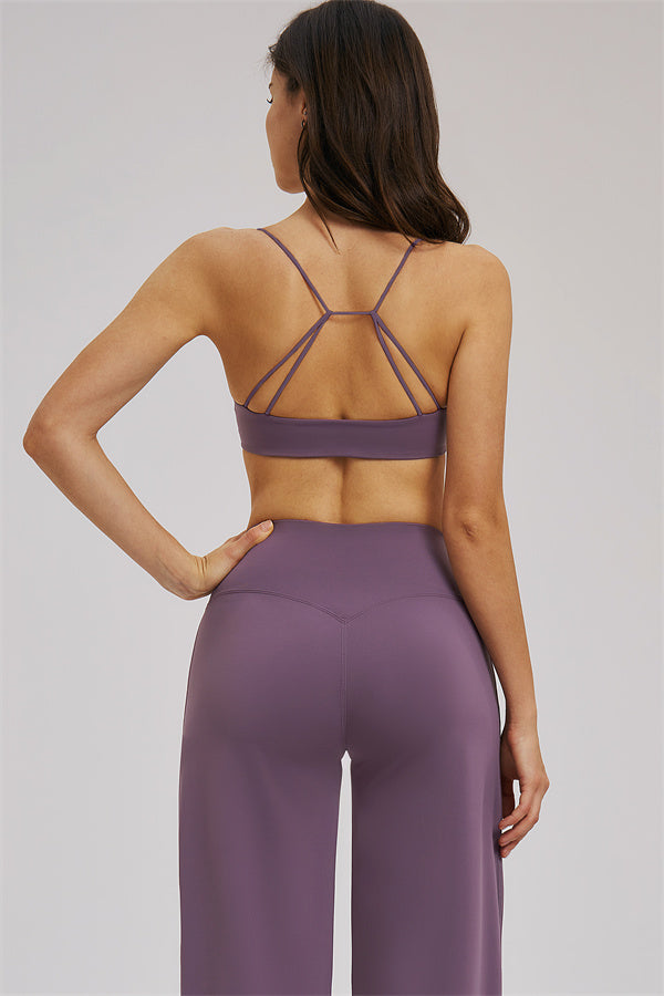 The Mosaic Sports Bra Straight Leg Pants 2-Piece Set