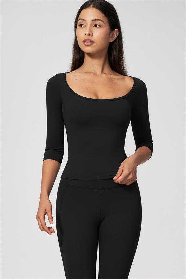 The RiseFit Half-Sleeve T-Shirt Leggings 2-Piece Set