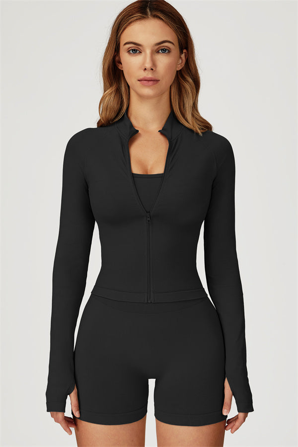 The Sculpt Jacket Shorts 2-Piece Set