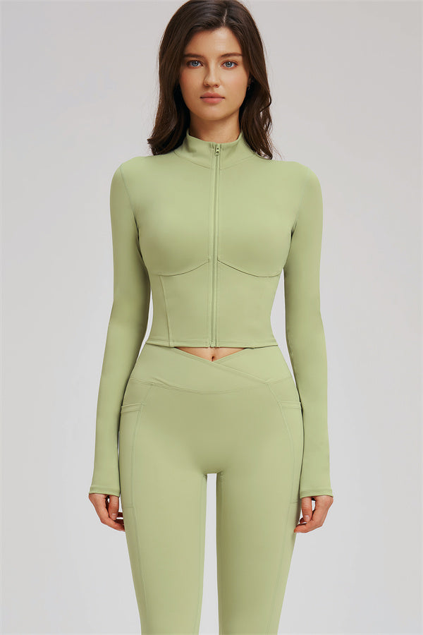 The Sizzle Zip Jacket Leggings 2-Piece Set