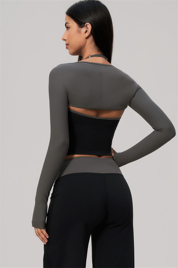 The Intrepid Long Sleeve Tank Top Straight Leg Pants 3-Piece Set