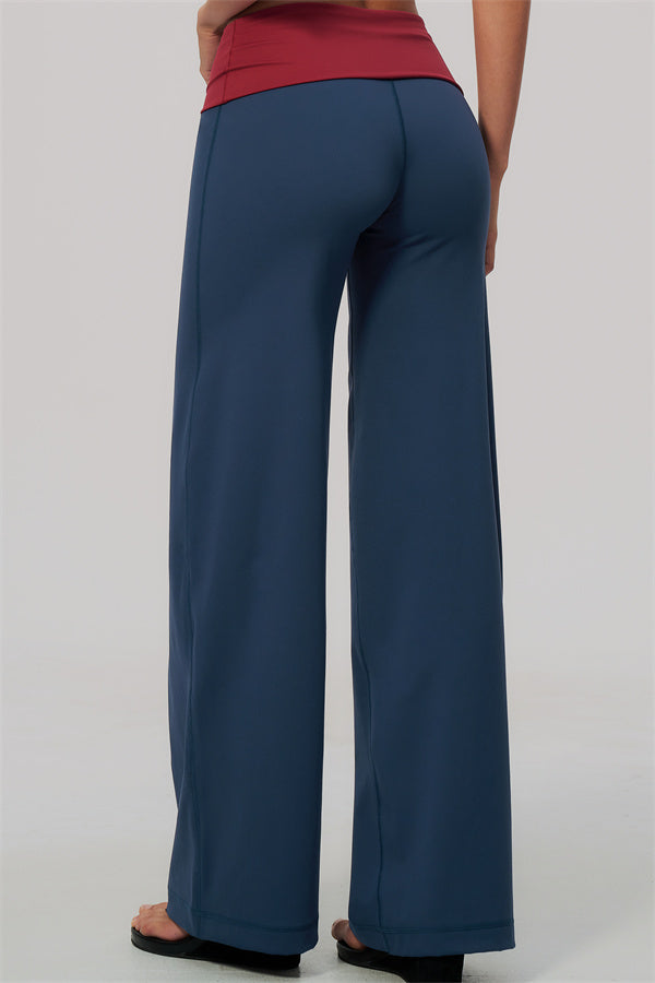 The Cascade Color-block Straight Leg Pants