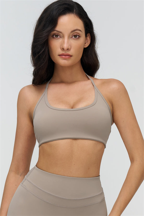 The Stride Halter Sports Bra
