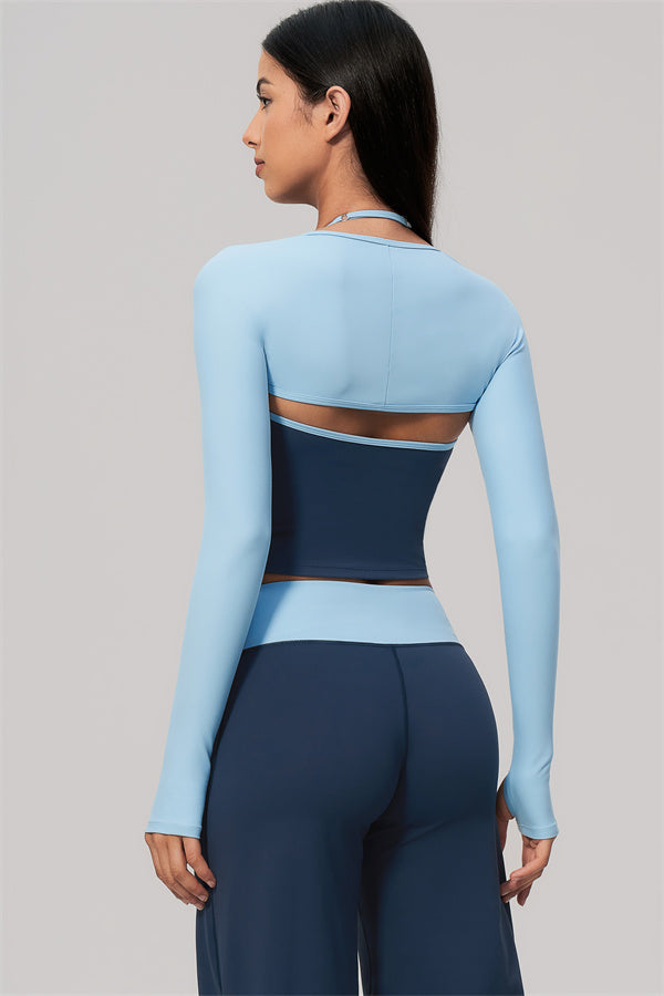 The Intrepid Long Sleeve Tank Top Straight Leg Pants 3-Piece Set