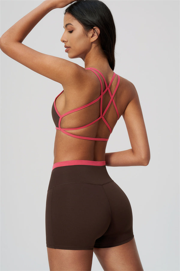 The Chisel Sports Bra Shorts 2-Piece Set