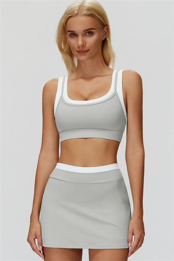 The Canyon Sports Bra Skirt 2-Piece Set