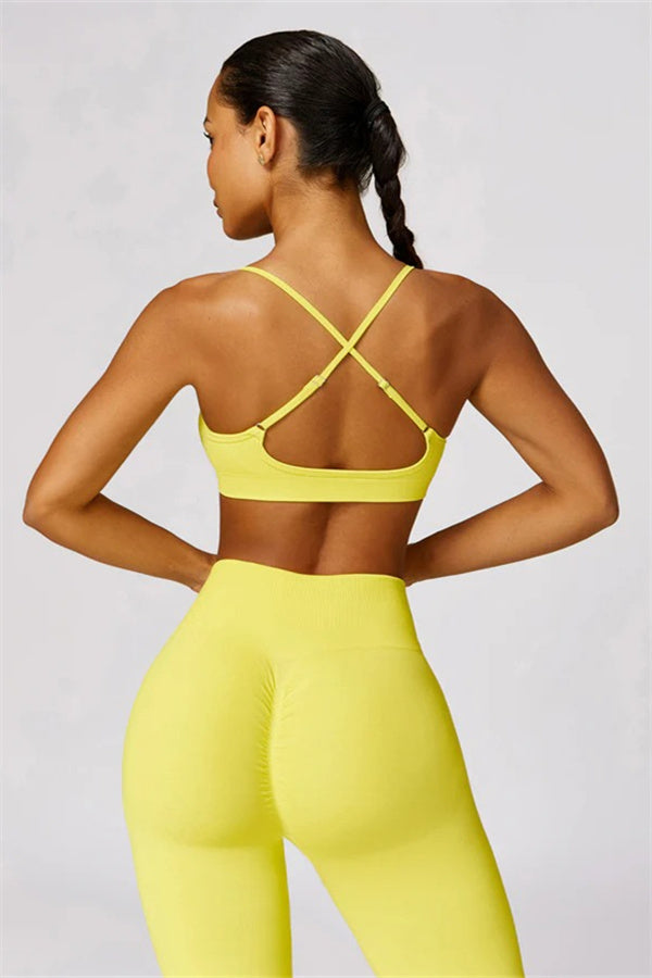 The Bella Ella Sports Bra Flares 2-Piece Set