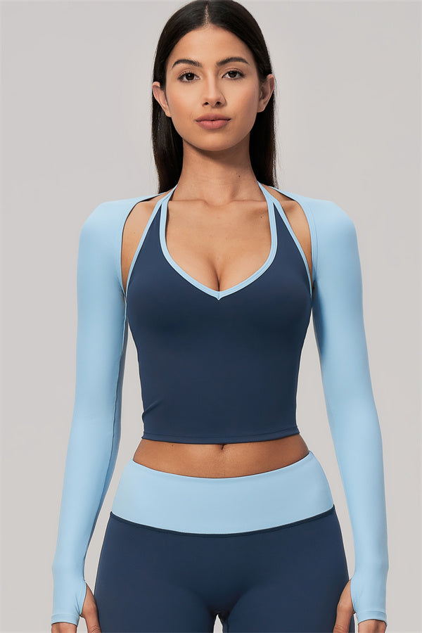 The Intrepid Long Sleeve Crop Top