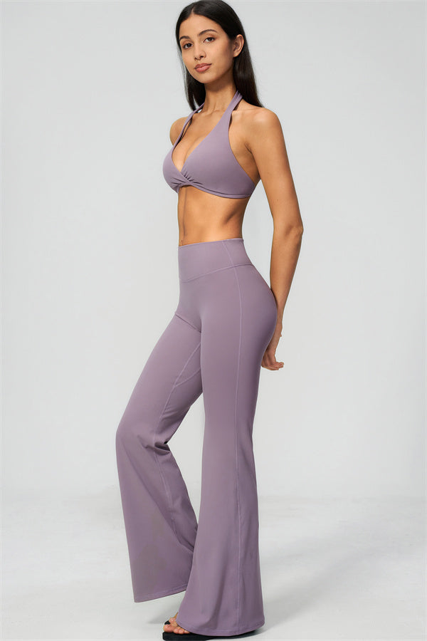 The Lox Sports Bra Flared Leggings 2-Piece Set