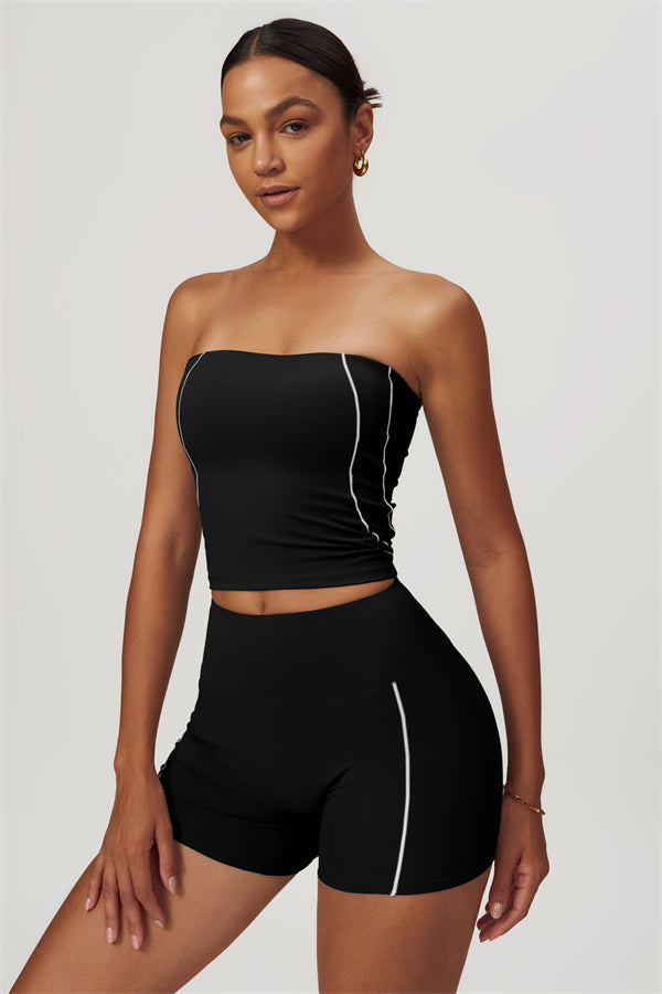 The Venture Tube Top Shorts 2-Piece Set