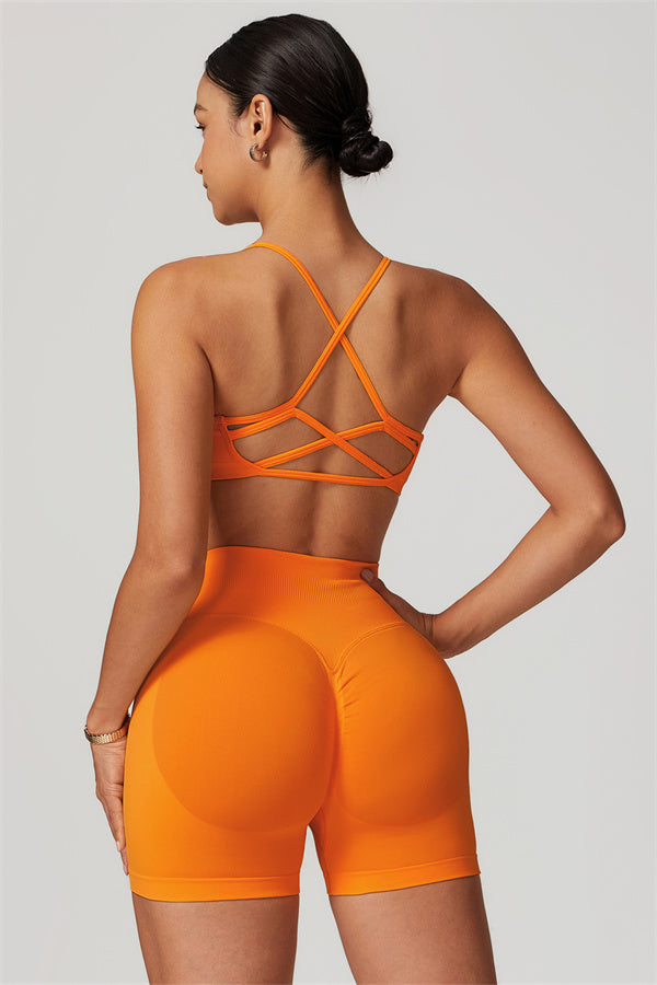 The Allure Euphoria Sports Bra Shorts 2-Piece Set