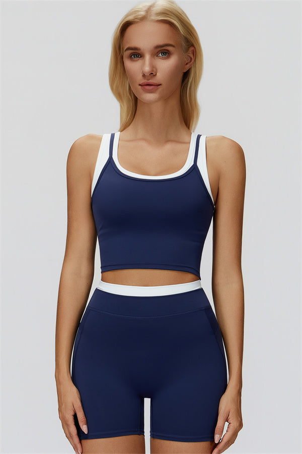 The Canyon Crop Tank Shorts 2-Piece Set