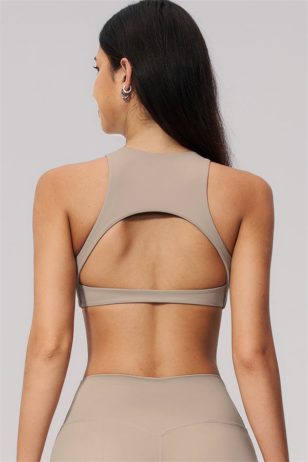 The Twirl Open Back Sports Bra