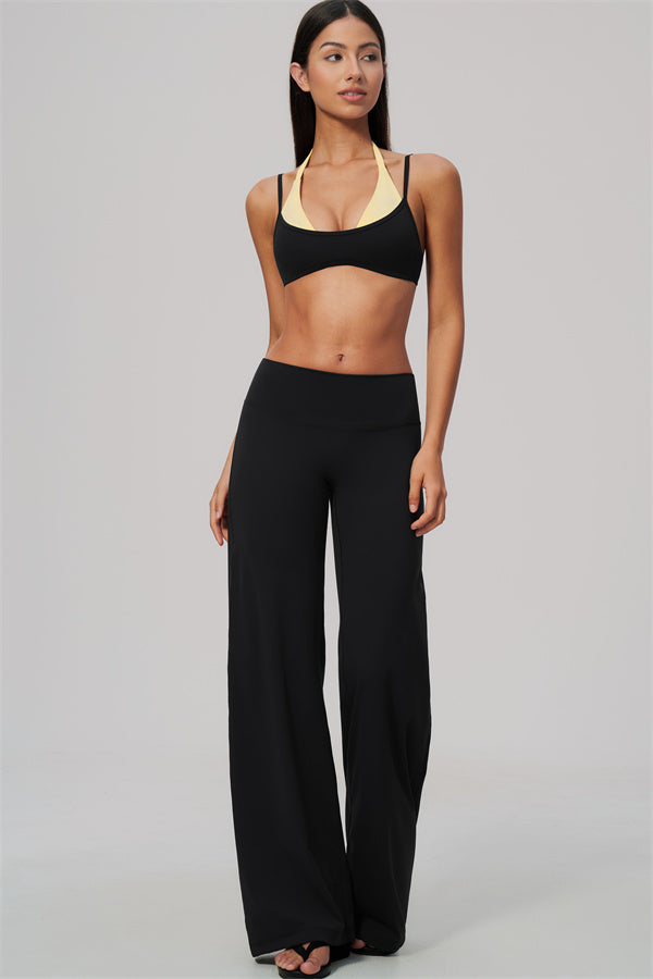 The Cascade Sports Bra Straight Leg Pants 2-Piece Set