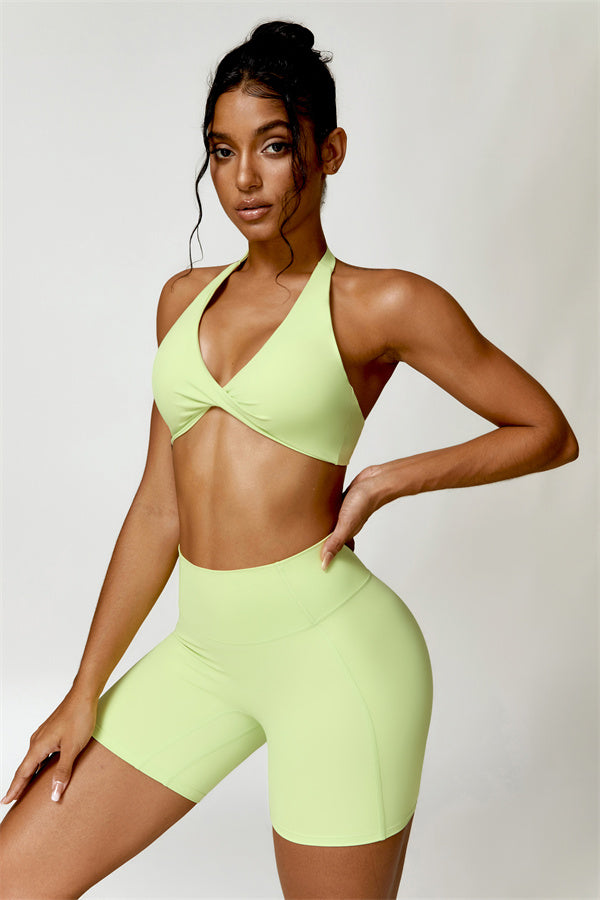 Evie Eden Sports Bra Shorts 2-Piece Set