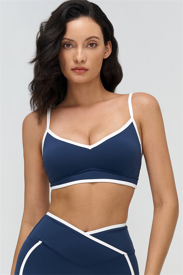 The Crave Contrast Sports Bra