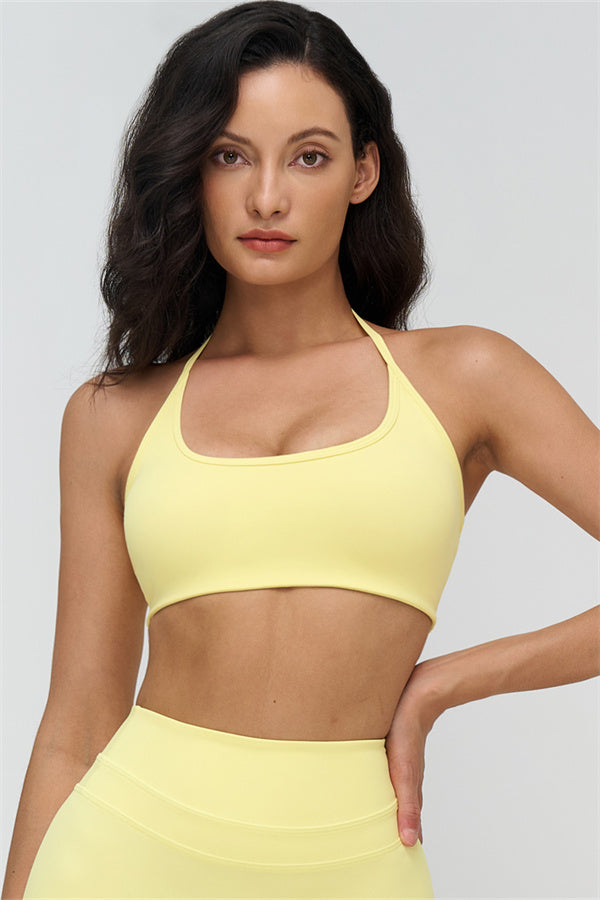 The Stride Halter Sports Bra