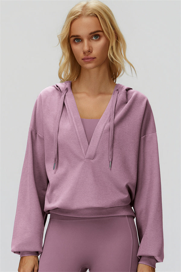 The Fyra V-Neck Hoodie