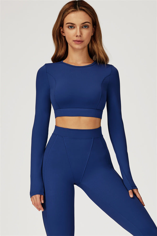 The Conquer Long Sleeve T-shirt Leggings 2-Piece Set