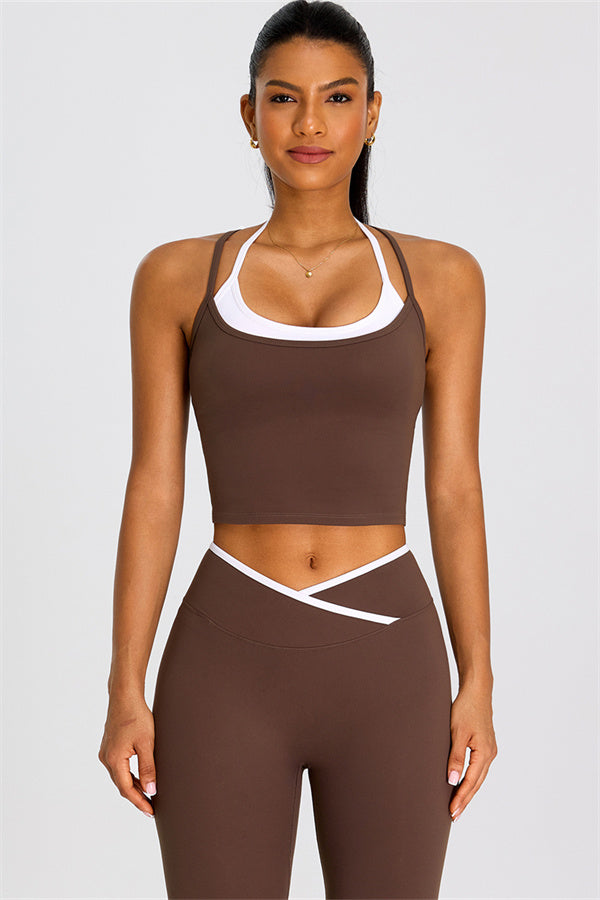 The Dwell Crop Top Leggings 2-Piece Set