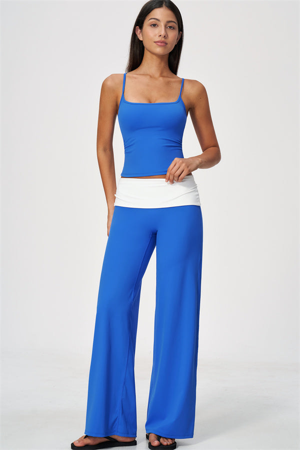 The Joyous Tank Top Straight Leg Pants 2-Piece Set