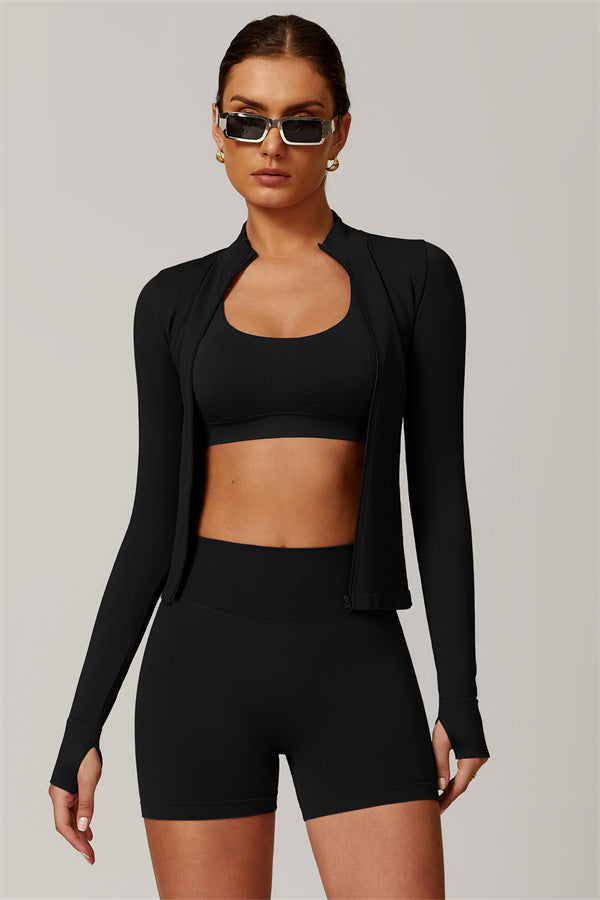 The Blossom Jacket Shorts 2-Piece Set