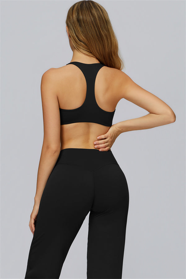 The FlexCore Sports Bra Flared Leggings 2-Piece Set