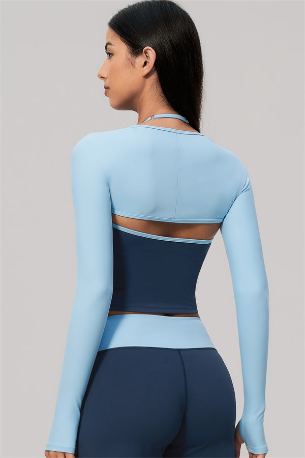 The Intrepid Long Sleeve Crop Top