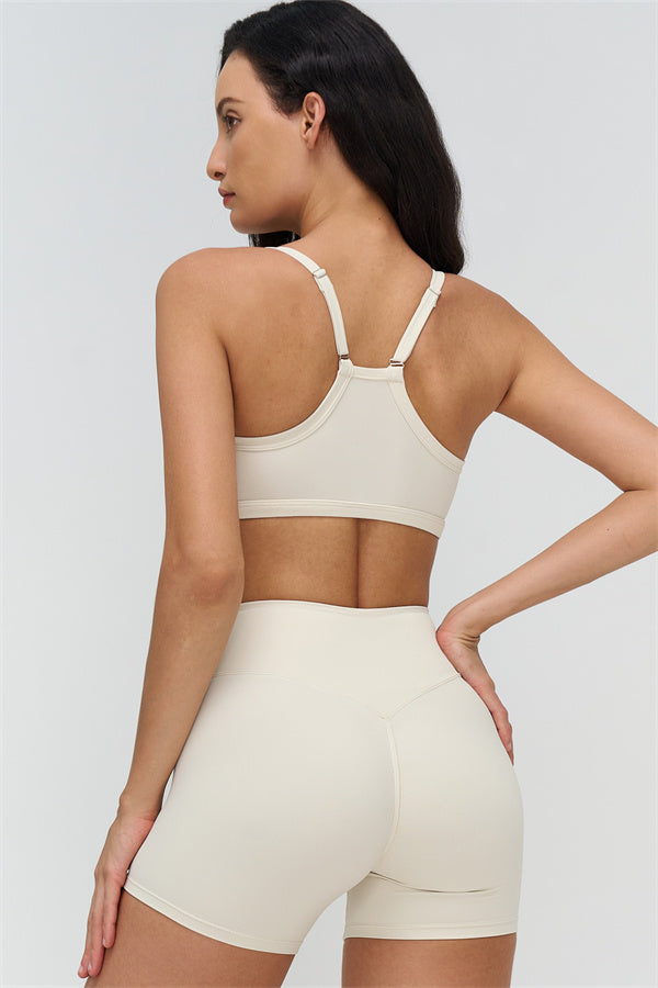 The Finesse Sports Bra Shorts 2-Piece Set
