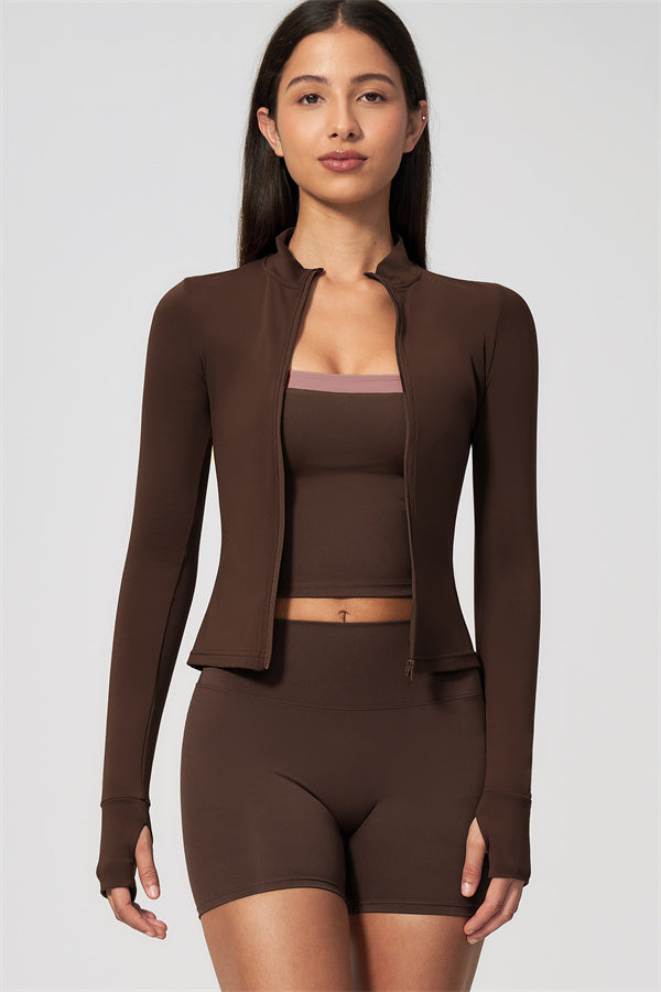 The Seraphine Jacket Tank Top Shorts 3-Piece Set