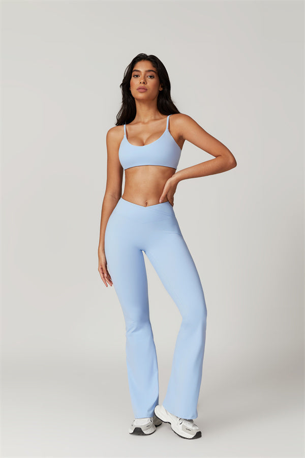 The Sophia Sports Bra Flares 2-Piece Set