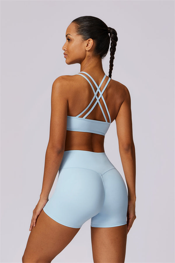 The Ophelia Sports Bra Shorts 2-Piece Set